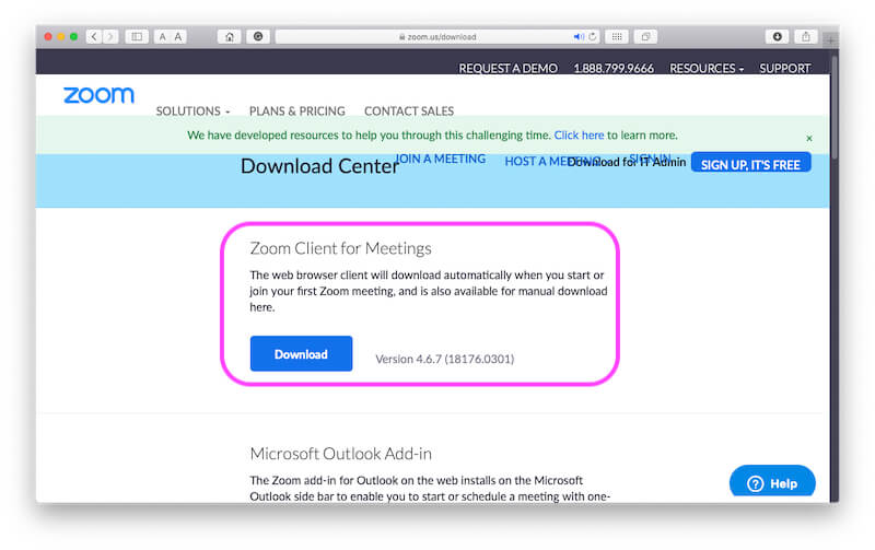 download zoom for mac